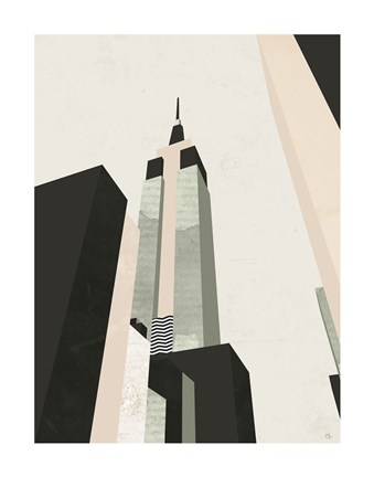 Framed Empire State Print