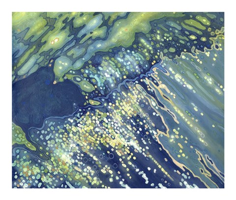 Framed Tide Rolling Out Print