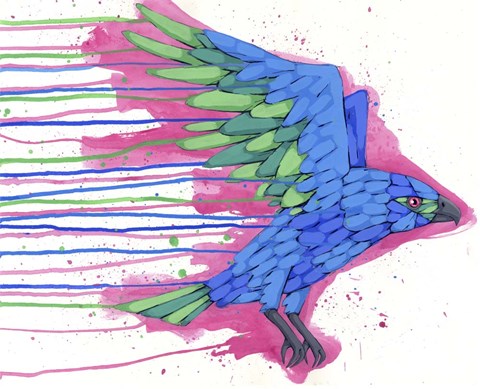 Framed Coming in Hot Print