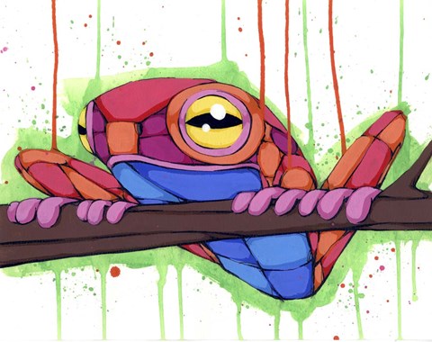 Framed Out on a Limb Print