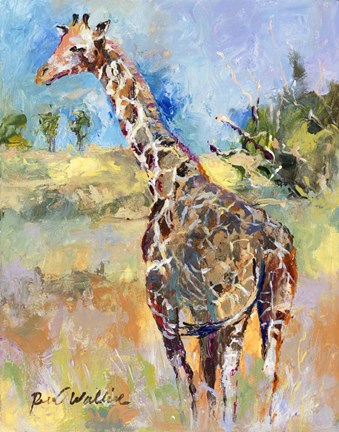 Framed Giraffe Print