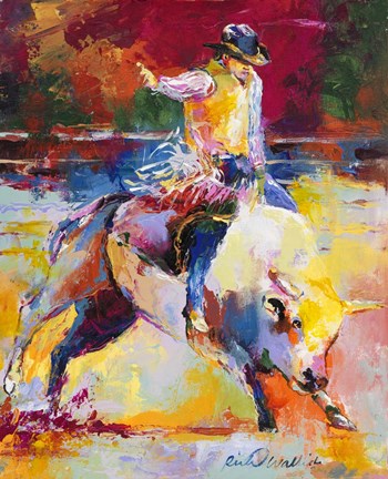 Framed Rodeo Print