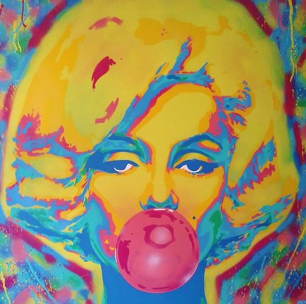 Framed Candy Girl Print