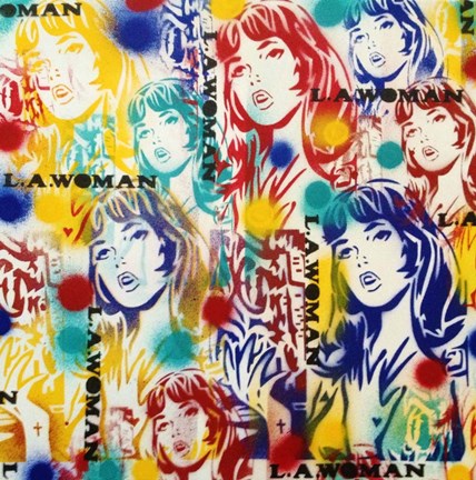 Framed L.A. Woman Print