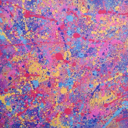 Framed Splash I Print