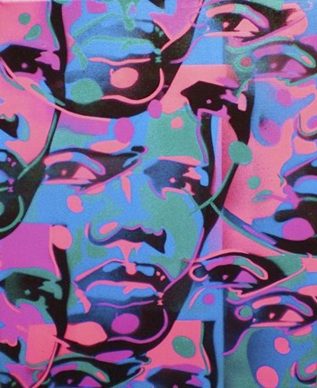 Framed Tribal Abstract Print