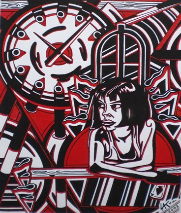 Framed Ace Of Spades Print