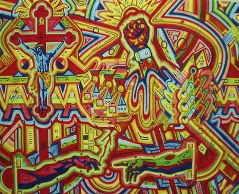 Framed Modern Renaissance Print