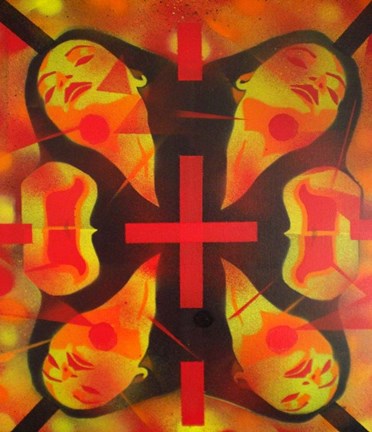 Framed Sunshine Spin Print