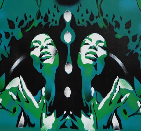 Framed Garden of Eden Print