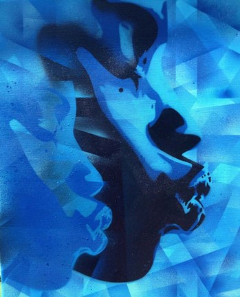 Framed Graphic Kiss Print