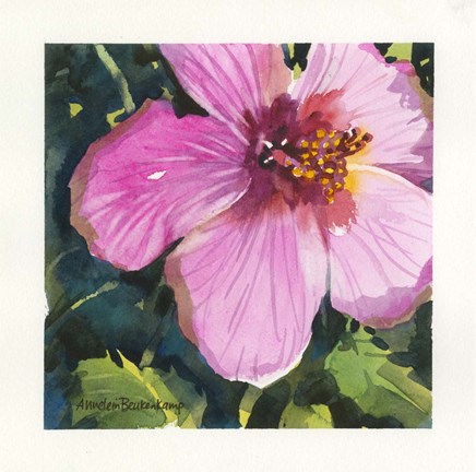 Framed Tropical Print