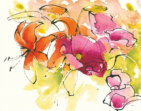 Framed Pattys Plum III Print