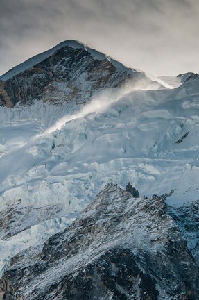 Framed Mountains in Khumbu Valley Print