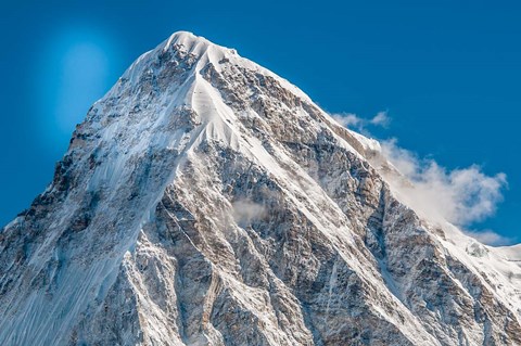 Framed Mt Pumori, Nepal Print