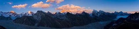 Framed Mt Everest, Himalayas, Nepal Print