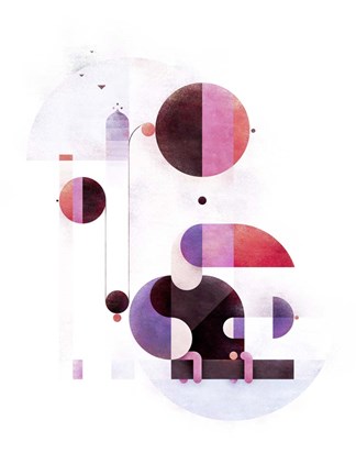 Framed Rainbow Swinger Print