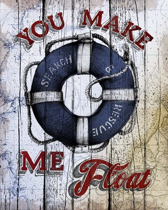 Framed Lifesaver Print