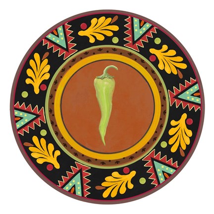 Framed Talavera Tex-mex IV Print