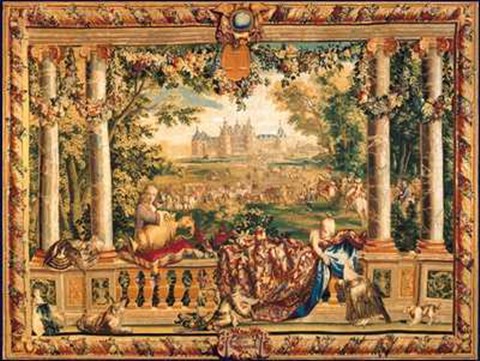 Framed Chateau de Chambord Print