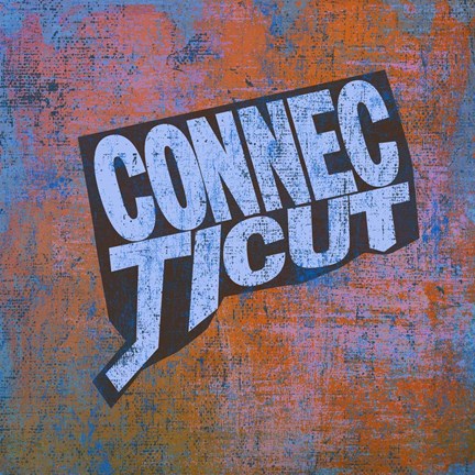 Framed Connecticut Print