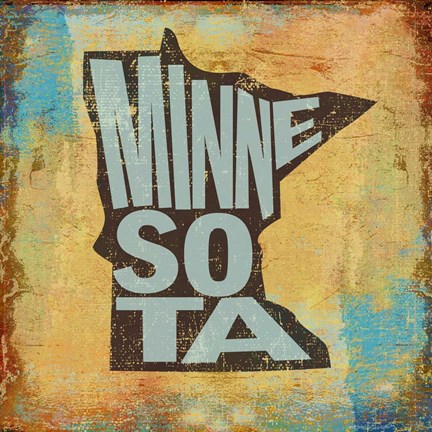 Framed Minnesota Print
