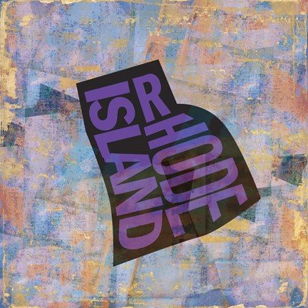 Framed Rhode Island Print