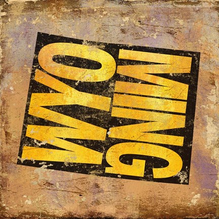 Framed Wyoming Print