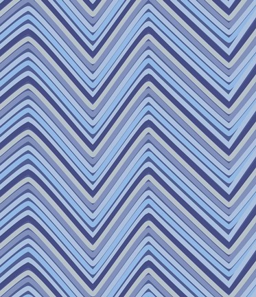 Framed Cool Blue 2 Print