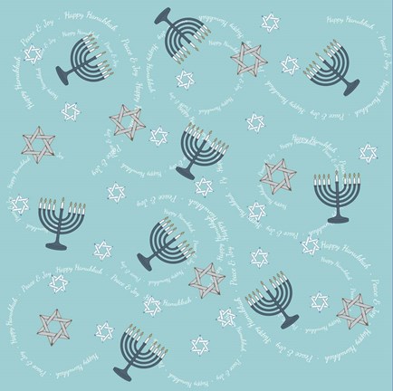 Framed Hanukkah 1 Print