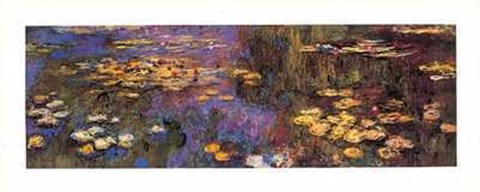 Framed Nympheas (Water Lilies) Print