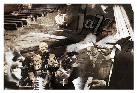 Framed Jazz Print