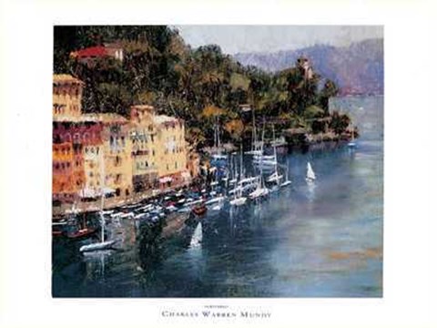 Framed Portofino Print