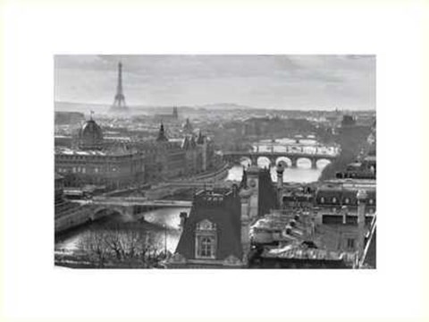 Framed River Seine Print