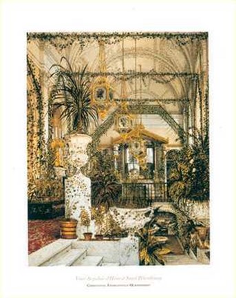 Framed Jardin d&#39;Hiver de l&#39;Imperatrice II Print
