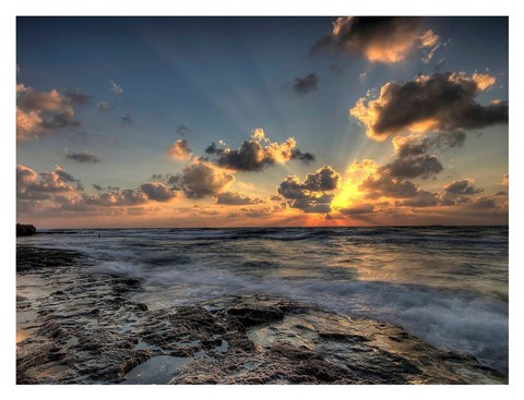 Framed Beach 1 Print