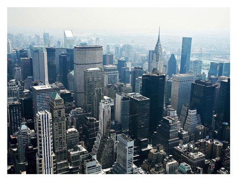 Framed Manhattan Print