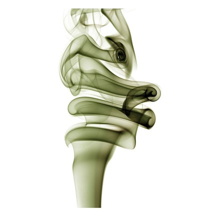 Framed Smoke V Print