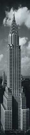 Framed Chrysler Building 1938 Print