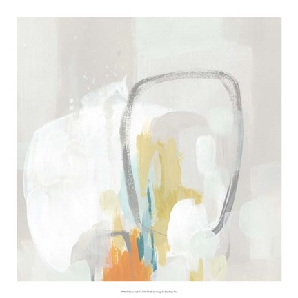 Framed Stereo Fade I Print