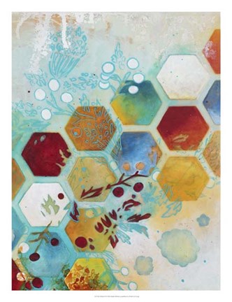 Framed Aflutter II Print