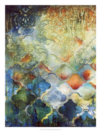 Framed Moroccan Fantasy I Print