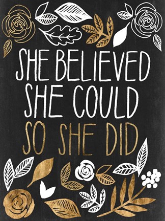 Framed Girl Power III Print