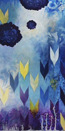 Framed Serene Pleasures II Print