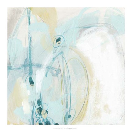 Framed Sea Story I Print