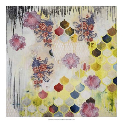 Framed Antique Sentiments Print