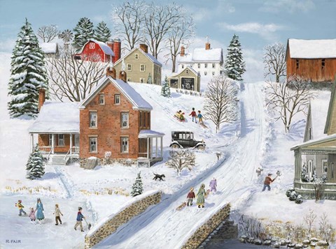 Framed After The Storm Print