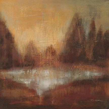 Framed Rain II Print