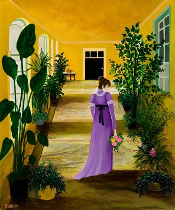 Framed Sun Porch Print