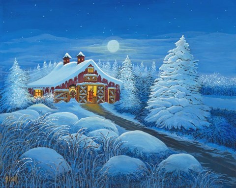 Framed Winterland Print